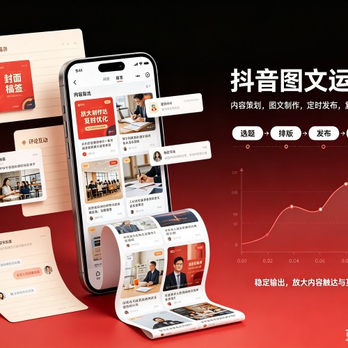朝天抖音图文代运营服务